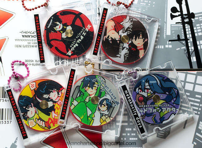KAGEROU PROJECT × MUSIC CD KEYCHARM